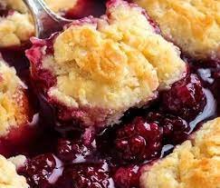 blackberry cobbler