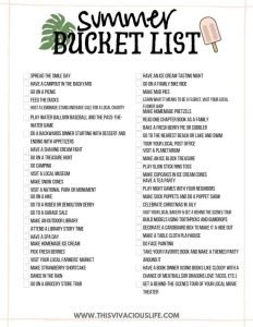 THE ULTIMATE 2022 SUMMER BUCKET LIST FOR TEENS 3 summer bucket list