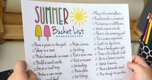 THE ULTIMATE 2022 SUMMER BUCKET LIST FOR TEENS 6 summer bucket list