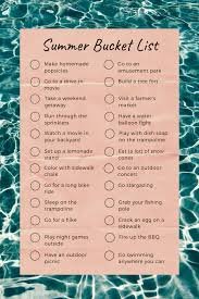 THE ULTIMATE 2022 SUMMER BUCKET LIST FOR TEENS 4 summer bucket list