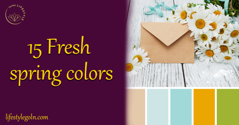 15 Fresh spring colors